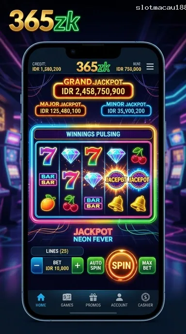 Pratinjau antarmuka slotmacau188 — aplikasi APK resmi Android v2.5.6